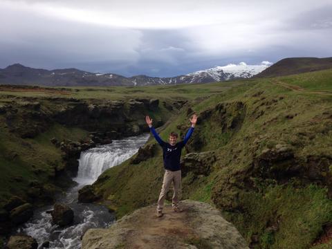 Exploring the exotic geological phenomena—including glaciers, volcanoes, and geothermal hot springs—of Iceland's "ring road" | Photograph submitted by David Stevens, Yale College Class of 2019 (BK)