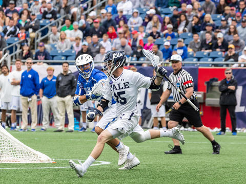 yale ncaa lacrosse wins championship musco steven photograph president men